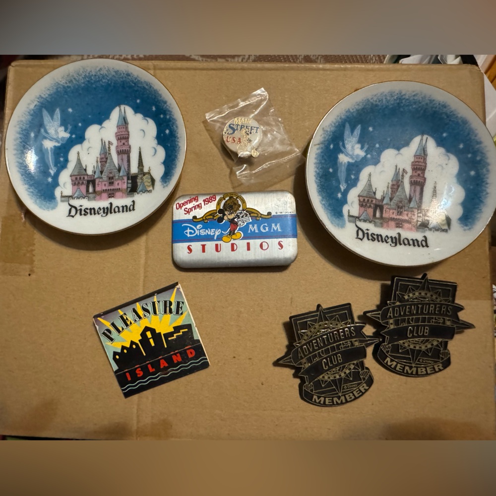 Lot of vintage Disney collectibles